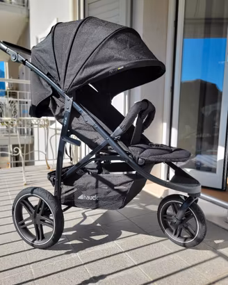 Passeggino trekking Hauck Rapid 3R con parapioggia