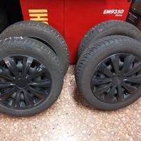 cerchi in ferro con gomme neve