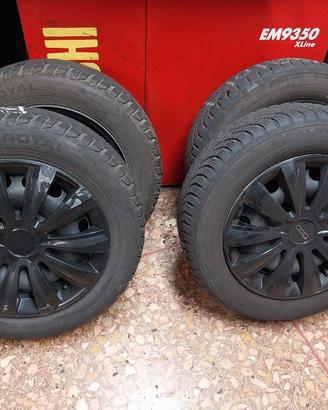 cerchi in ferro con gomme neve