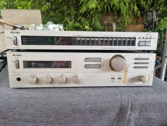 amploficatore aurex toshiba SB-A45 TUNER ST-S65  			