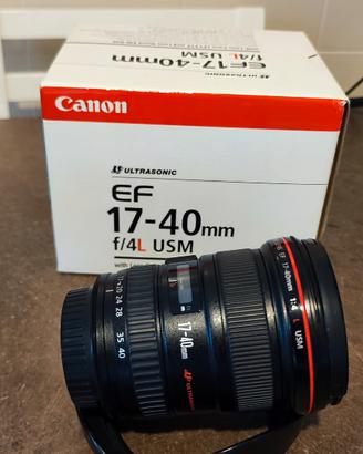 Canon EF 17-40 L USM f. 4