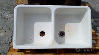 lavandino in ceramica vintage usato