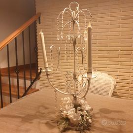 Candelabro shabby chic