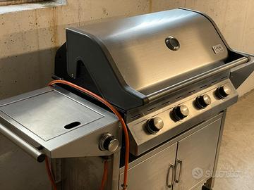 Barbecue CADAC 4 bruciatori + 1 fornello esterno