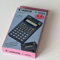 Canon F-500 calcolatrice scientifica
