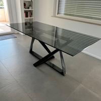 Tavolo BONTEMPI in vetro