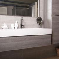 Mobile bagno l. 120 cm specchio + luce e colonna