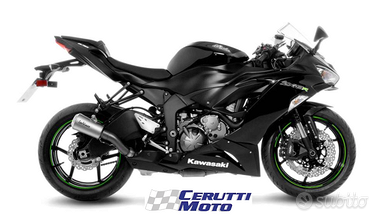 Scarico Leovince LV-10 INOX Kawasaki ZX-6R Ninja
