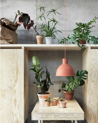 Lampada danese Muuto Unfold col Terracotta o Rossa