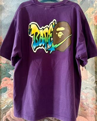 Bape tee viola (Graffiti edition)