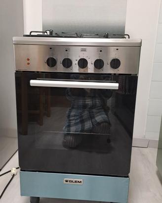 cucina GLEM 4 bruciatori a gas
