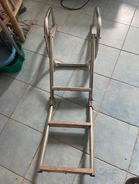 Scaletta per gommone o barca in acciaio