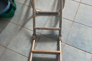 Scaletta per gommone o barca in acciaio