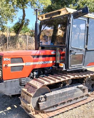 trattore cingolato same 80