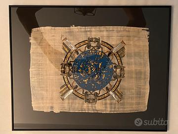 Quadro  con stampa su papiro