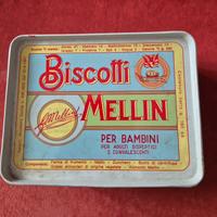 Scatola Vintage Biscotti Mellin