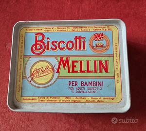 Scatola Vintage Biscotti Mellin