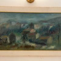 Paesaggio olio su tela di Bruno Donadel