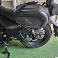 COPPIA BORSE LATERALI MOTO + TELAIETTI UNIVERSALI 