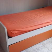 Letto Zg +2°letto estraibile+materassi