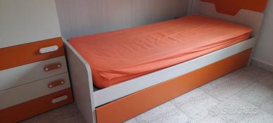 Letto Zg +2°letto estraibile+materassi