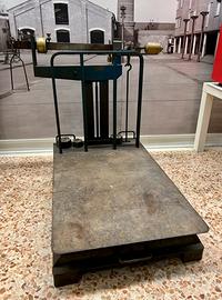 Bilancia Bassacuna vintage funzionante