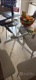Tavolo vetro