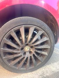 Cerchi turbina 18 alfa romeo giulietta