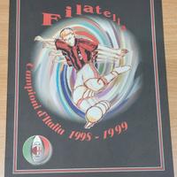 Cartella Filatelica Milan Campione d'Italia 98/99 