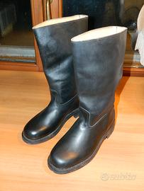 Stivali in pelle Due Mondi moto polizia carabinier