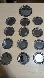 Sotto bottiglia e 12 sotto bicchieri.