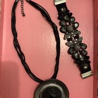 Bigiotteria Collana ciondolo e bracciale