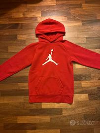 felpa jordan rossa