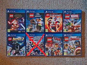 Lotto Giochi Lego Per PS4