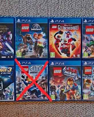 Lotto Giochi Lego Per PS4