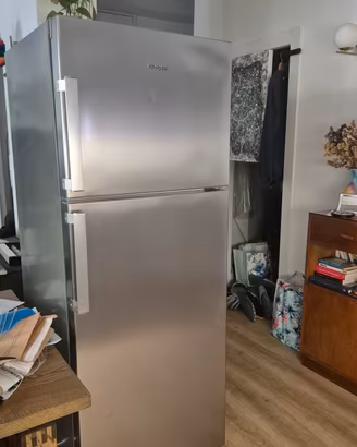 Frigorifero Whirlpool 423L No Frost, Acciaio Inox
