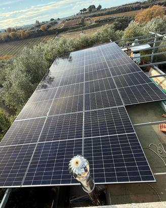 Impianto fotovoltaico 8,7 kW + 10 di accumulo