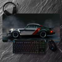 tappeto da Gaming Porsche 911 Sfondo Scuro