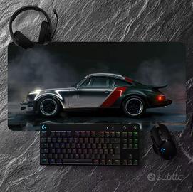 tappeto da Gaming Porsche 911 Sfondo Scuro