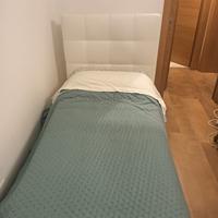 Letto singolo con cassettone