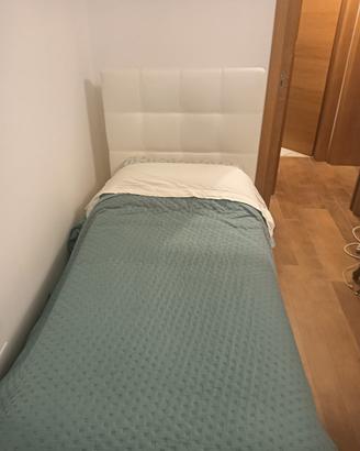 Letto singolo con cassettone
