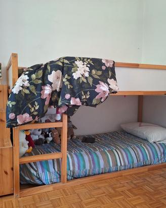 Letto reversibile IKEA KURA (Pino/Bianco) 