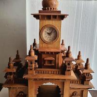 Modello Legno Torre Orologio Nehru India  H 60 x40