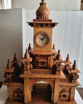 Modello Legno Torre Orologio Nehru India  H 60 x40