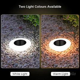 Luci solari segnapasso 360°