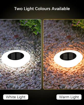 Luci solari segnapasso 360°