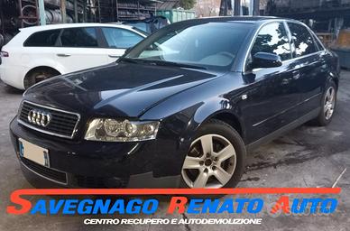 RICAMBI USATI AUDI A4 1.9 TDI 2001-2004 BERLINA