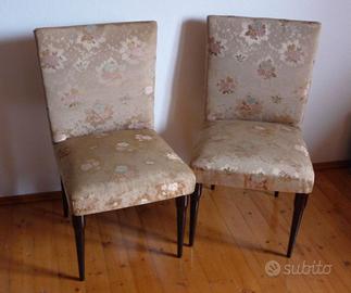 Poltroncine sedie antiche imbottite comodeuse