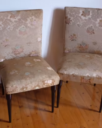 Poltroncine sedie antiche imbottite comodeuse