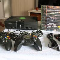 CONSOLE X-BOX CON 17 GIOCHI